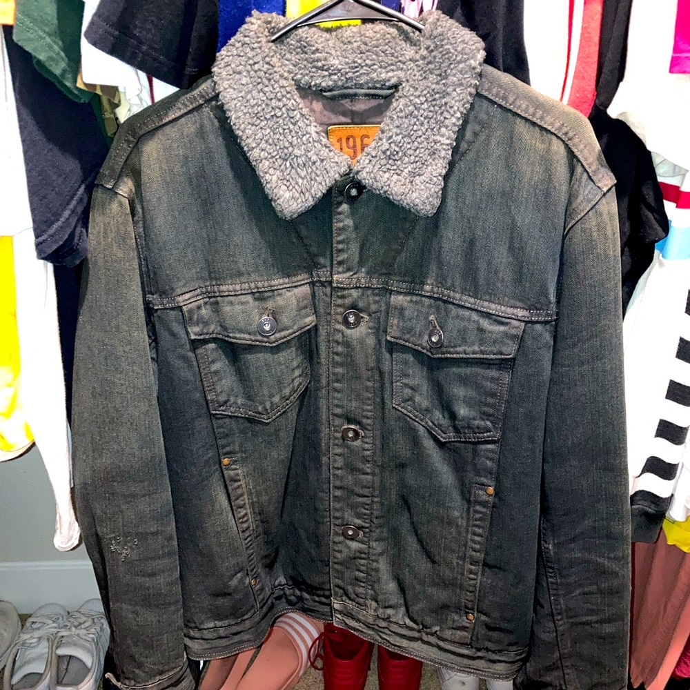 GAP denim jacket.